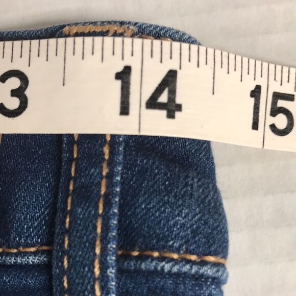 AMERICAN EAGLE Super Stretch X Jean Jegging Womens 4 SHORT Denim Leggings PETITE - Picture 11 of 12